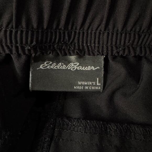 Eddie Bauer Womens Large Pants Pull-On Stretch Pocket Slit Quick-Dry Lightweight - Picture 7 of 9